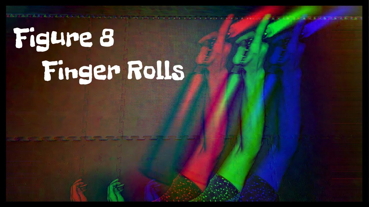 Nunchaku Tricks|Chainstick Tutorials|Figure 8 Finger Rolls|by Infinite Tutorials