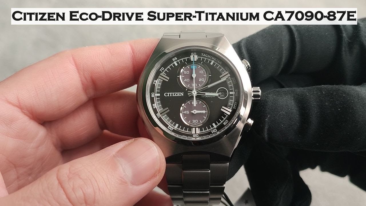 Citizen Eco-Drive Super-Titanium CA7090-87E