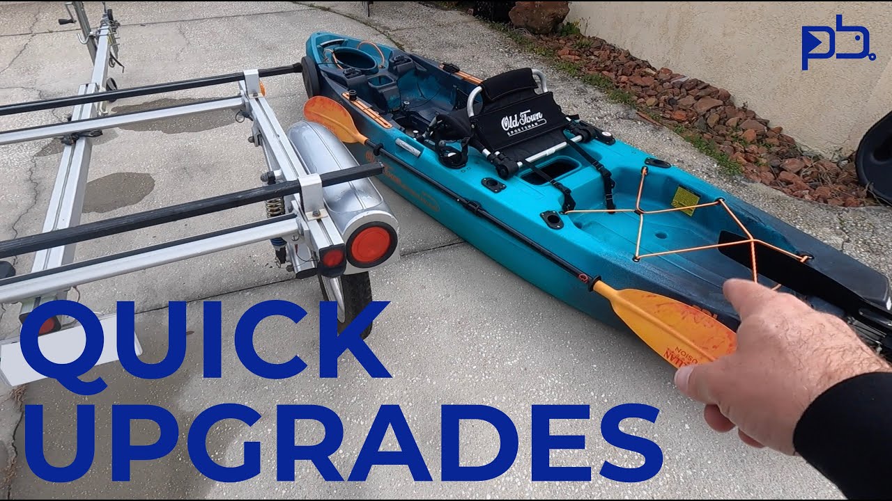 DIY Upgrades Old Town Sportsman 106 pdl