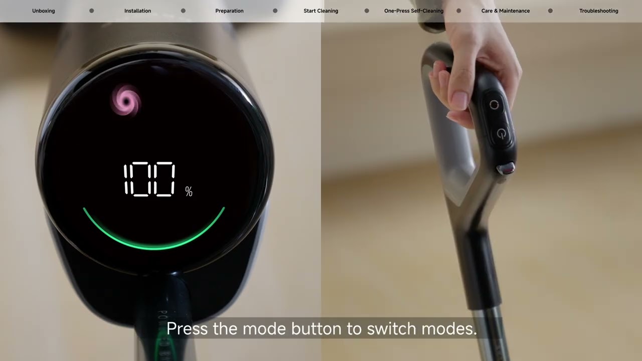 Dreame H15 Pro FoamWash: How to Use