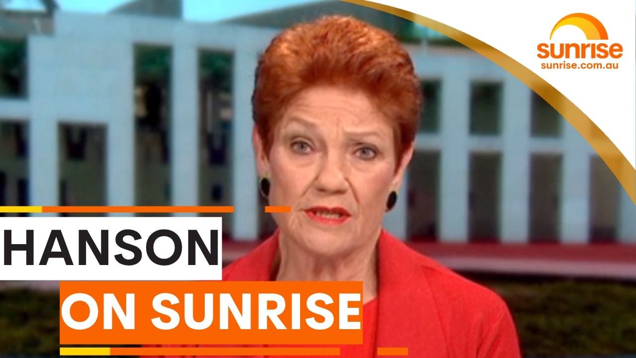 Pauline Hanson discusses immigration, maternity leave and new polls | Sunrise