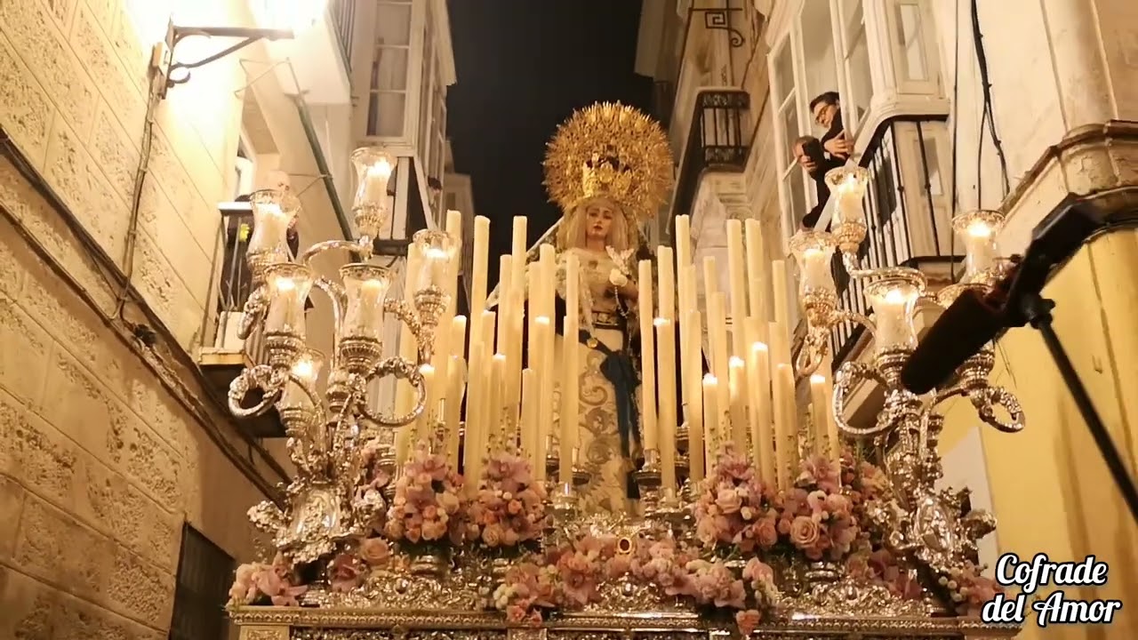 Desamparados (Ca&iacute;do), c/ Santiago y Candelaria, Martes Santo C&aacute;diz 2024