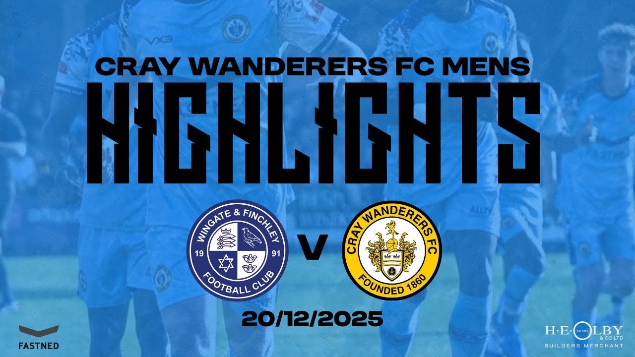HIGHLIGHTS: Wingate & Finchley 1-2 Cray Wanderers 