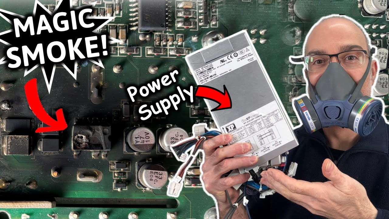 Burned to a Crisp! Can We Fix this $1000 Power Supply?