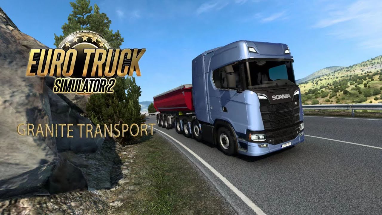 27 tons of overweight cargo | A 439-kilometer long-distance journey | Euro Truck Simulator 2