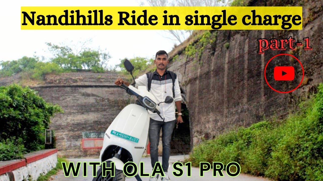 Nandi hills ride in single charge with Ola s1 pro #olas1pro #ola #olas1air  ನಮ್ಮ ನಂದಿಬೆಟ್ಟ