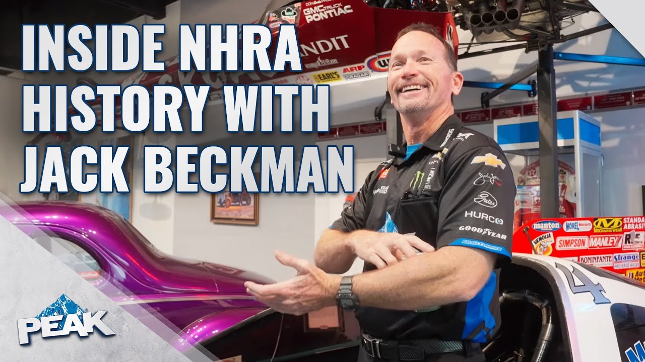 "What If I Built a Rocket Car?" 🚀 Exclusive NHRA Museum Tour with Jack Beckman | PEAK Auto