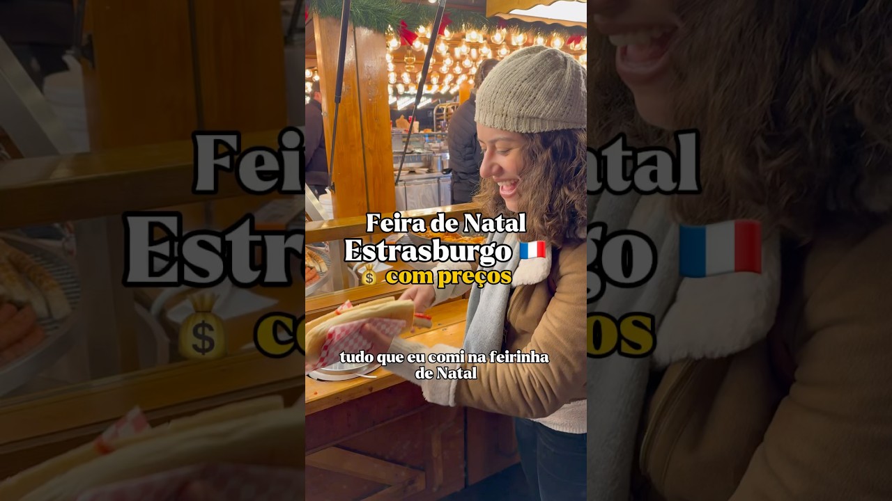 Tudo que comi em Estrasburgo #christmas #natal #fran&ccedil;a #estrasburgo