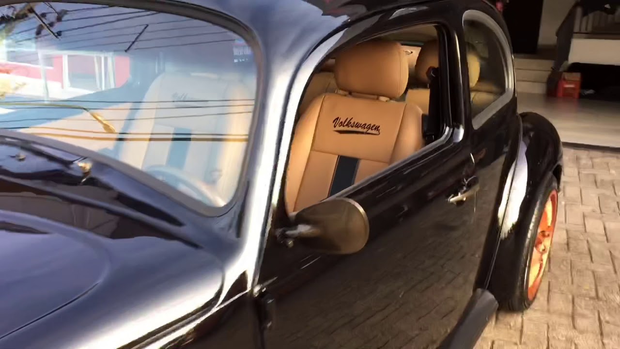 Fusca preta interna gringa