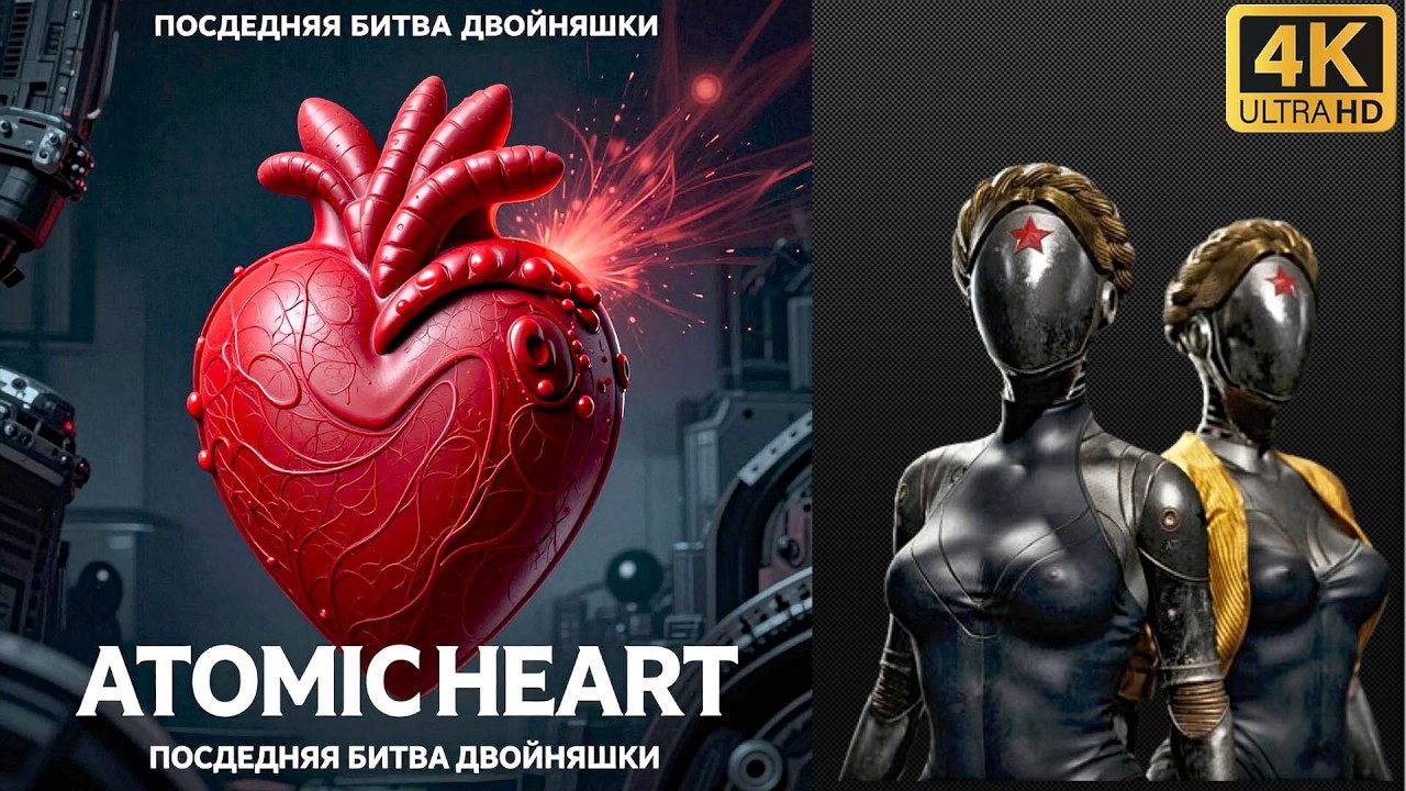 ▶️➤➤ATOMIC HEART➤➤ПОСЛЕДНЯЯ БИТВА➤➤ДВОЙНЯШКИ➤➤Ultra Realistic Gameplay 4K 60FPS