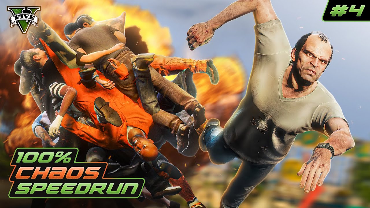 Can You Speedrun GTA 5 100% With 850+ Mods? – Enhanced Chaos #4