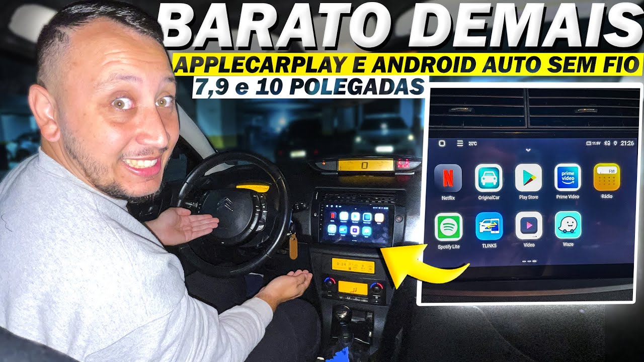 A CENTRAL MULTIMIDIA de LUXO mais barata que um SALÁRIO MINIMO? 😱Faltava isso para o C4 VTR #6