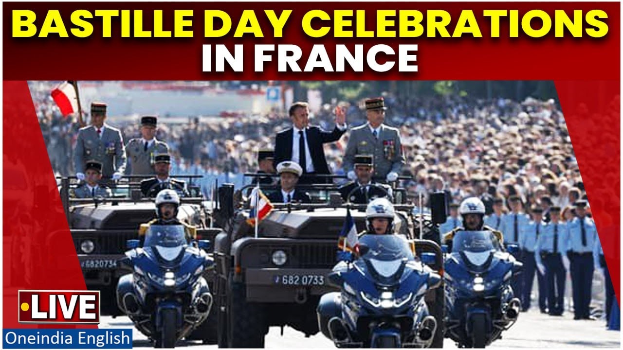 France's Bastille Day LIVE: Parade Meets Olympic Torch Relay As Political Crisis Continues