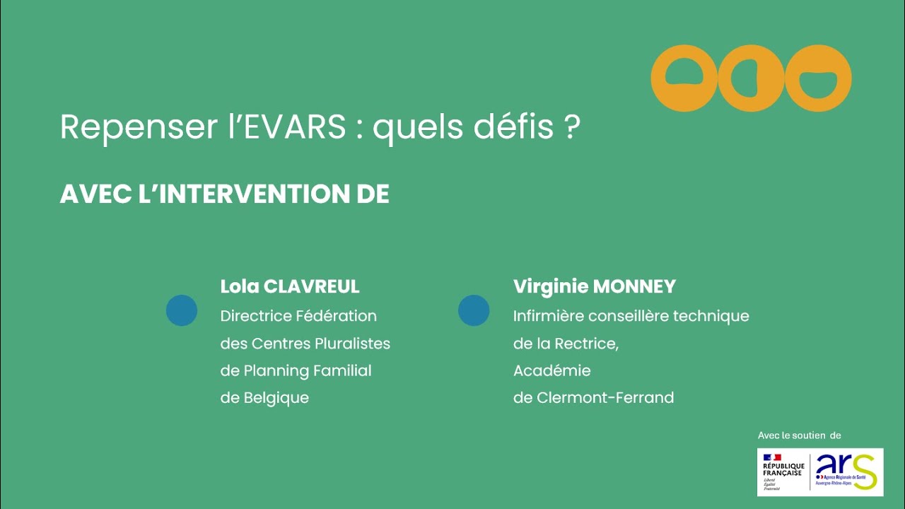 Repenser l'EVARS quels défis ?