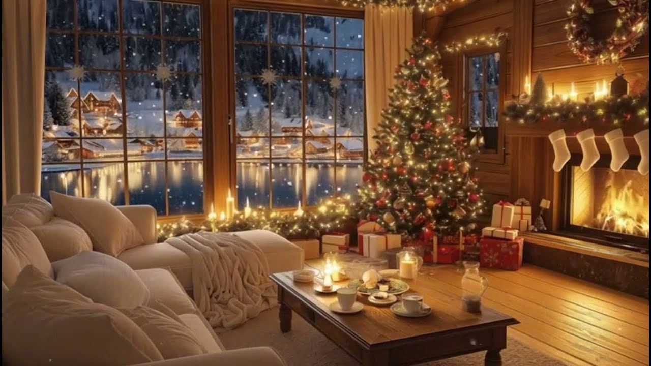 🔥 Fireplace for Sleep | Cozy Crackling Fire Sounds in 4K