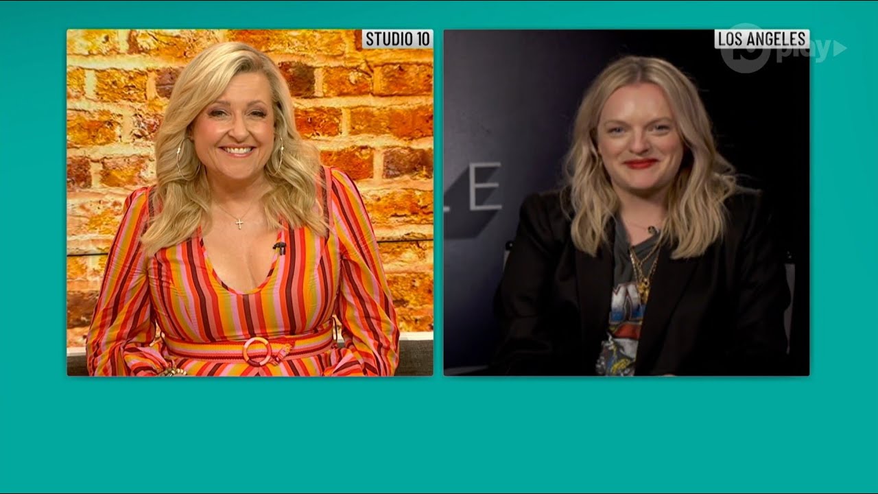 Ang Interviews Elisabeth Moss | Studio 10