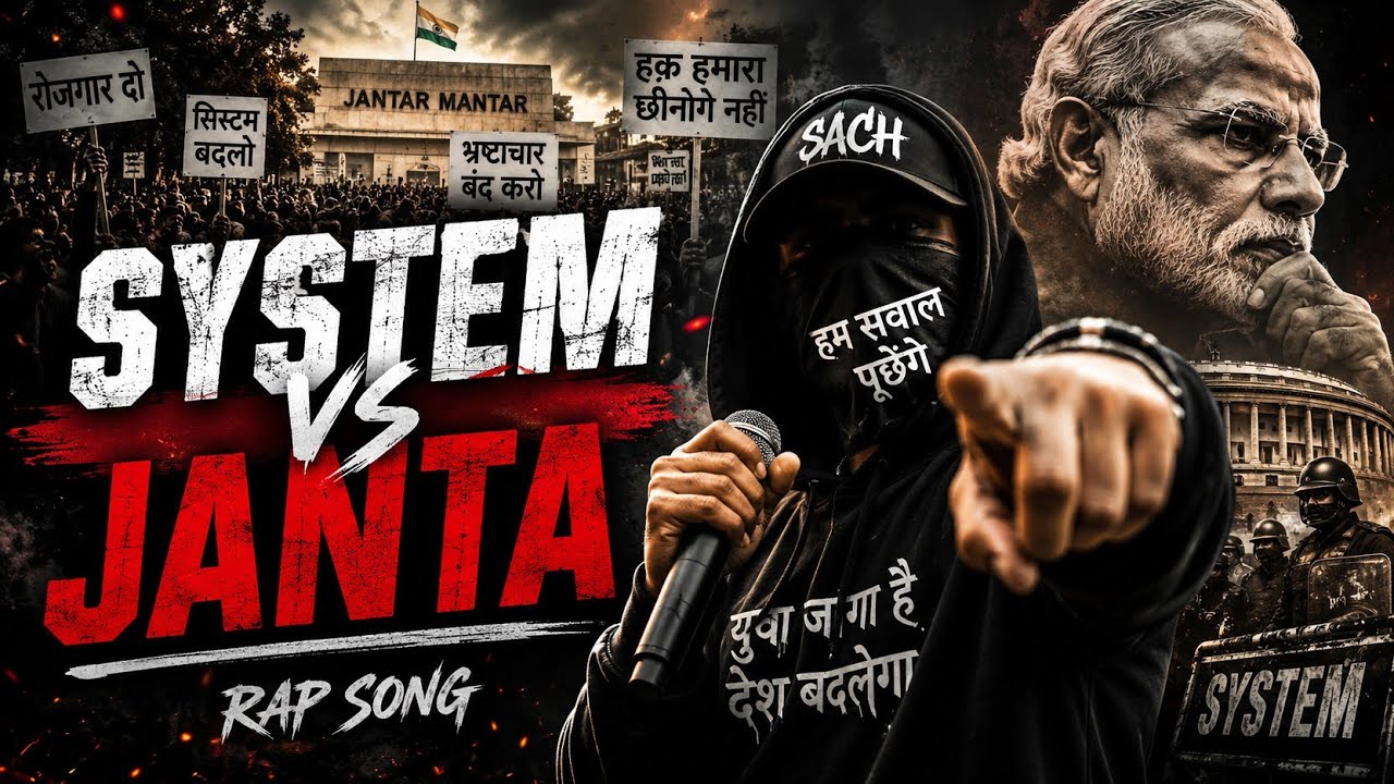 SYSTEM VS JANTA | Jantar Mantar Rap Song 2026 | Awaz Uthi Hai | AKSTUDIOMIX