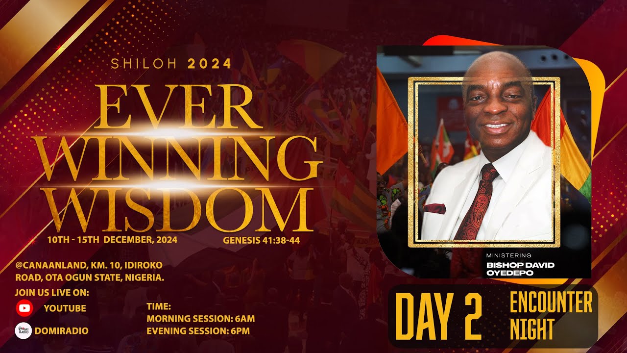 SHILOH 2024: ENCOUNTER NIGHT | EVER WINNING WISDOM | 11, DECEMBER 2024 FAITH TABERNACLE OTA