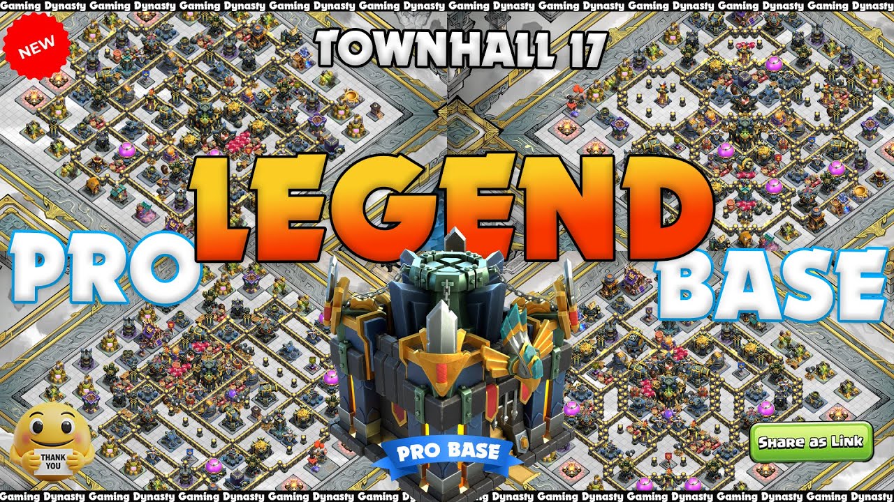 AFTER UPDATE! NEW Town Hall 17 (TH17) War/Legend Base + Link | BEST TH17 BASE | Clash of Clans