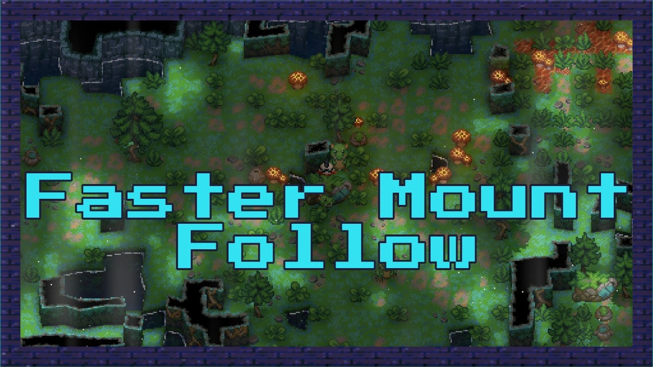 Faster Mount Follow Mod - Core Keeper
