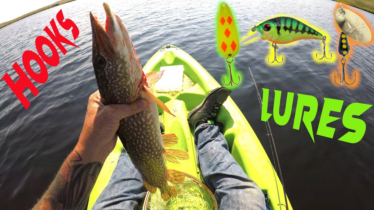 How To Catch AND Fish For Northern Pike / JACK In Saskatchewan KAYAK Fishing