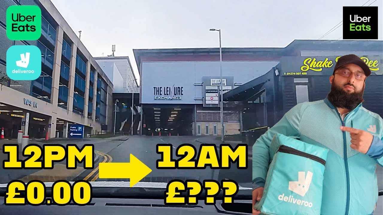 Я отработал 12-часовую смену в UberEats и Deliveroo и заработал &pound;__?