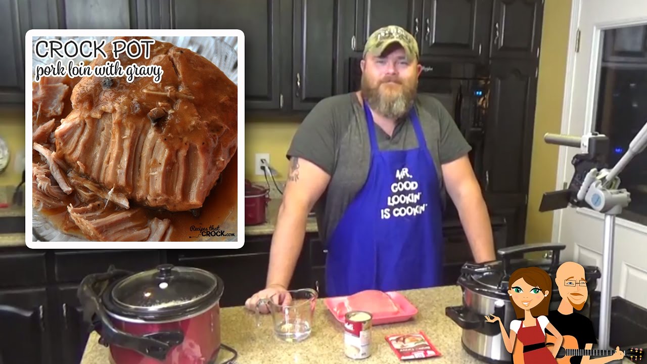 Crock Pot Pork Loin with Gravy