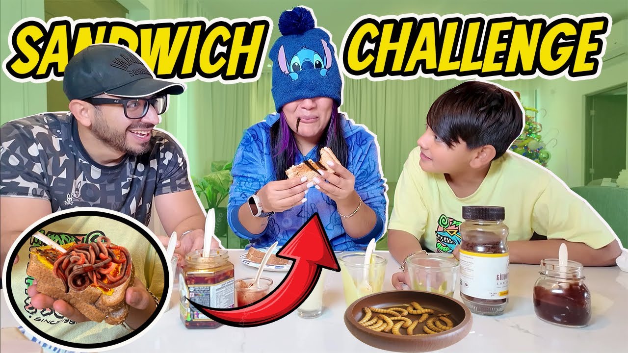 HICIMOS EL SANDWICH MAS ASQUEROSO Y SALE MAL! 🤮 | Sandwich Challenge | Family Juega