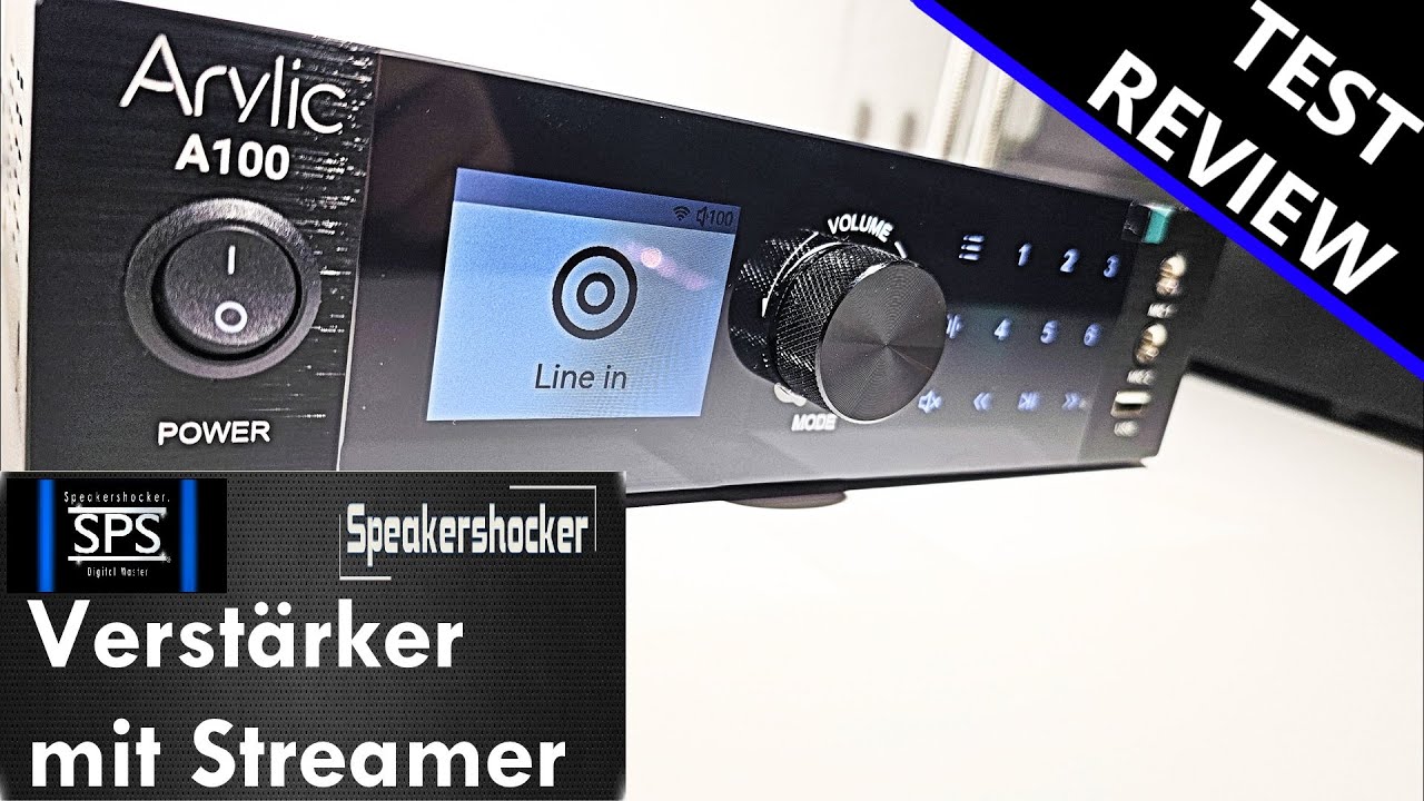 Faier Preis Arylic A100 Test. Was kann der kleine Verstärker mit Streamer für eine feine Musikanlage