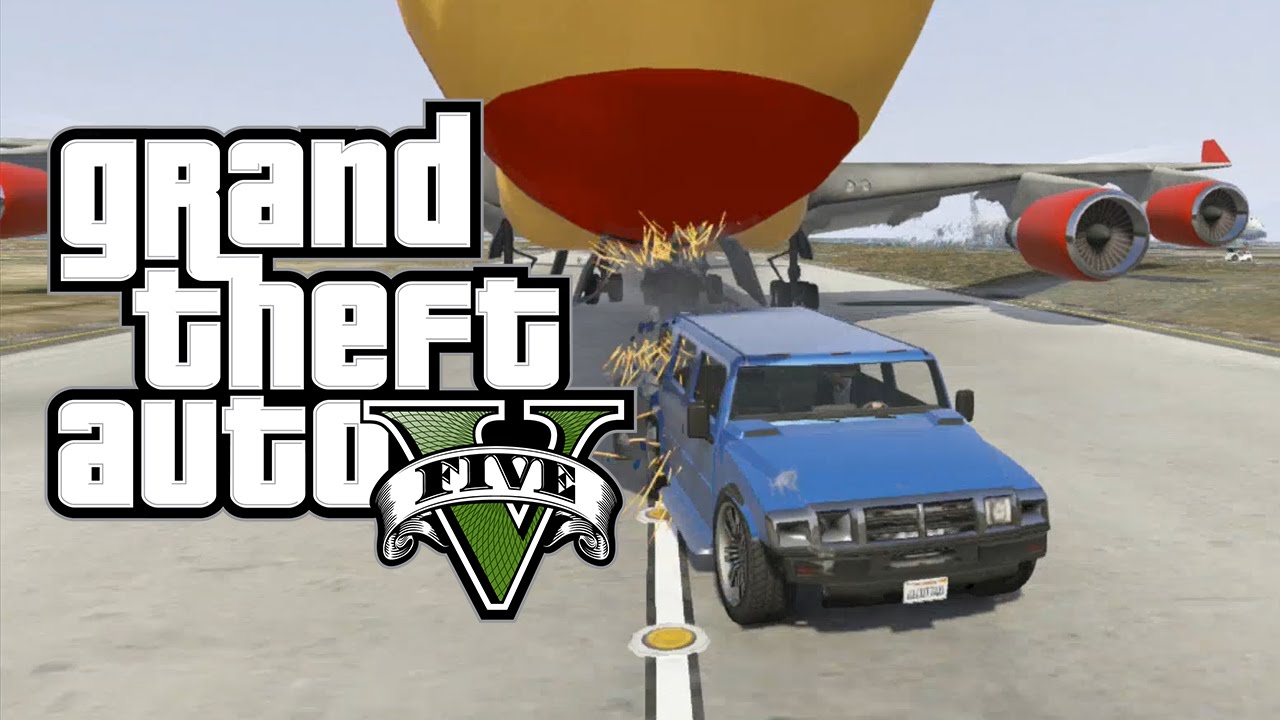 Best GTA 5 Airplane Take Off Crashes