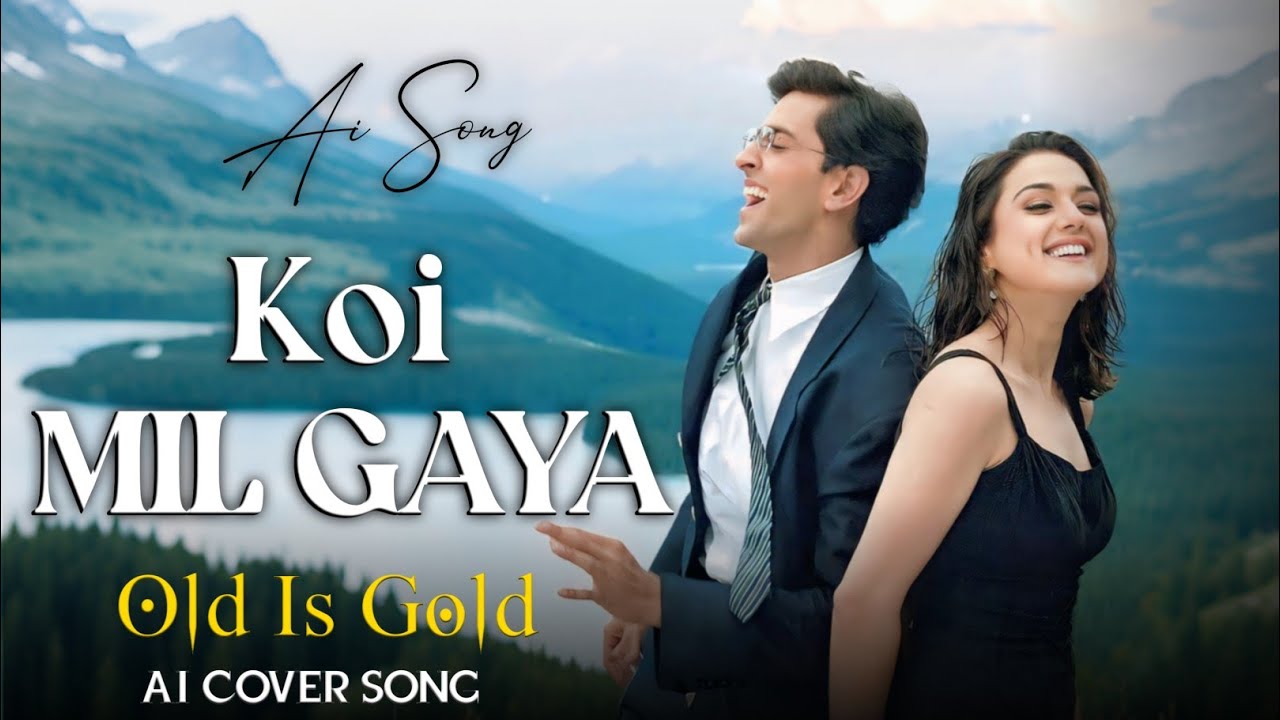 Koi Mil Gaya  || Ai Cover Song || Udit Narayan  & Chitra || Hindi Ai Cover Song 