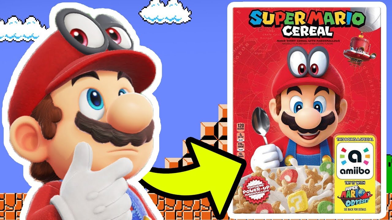 SUPER MARIO CEREAL | Unboxing, Taste Test, amiibo Functionality, & More! [🔴LIVE]