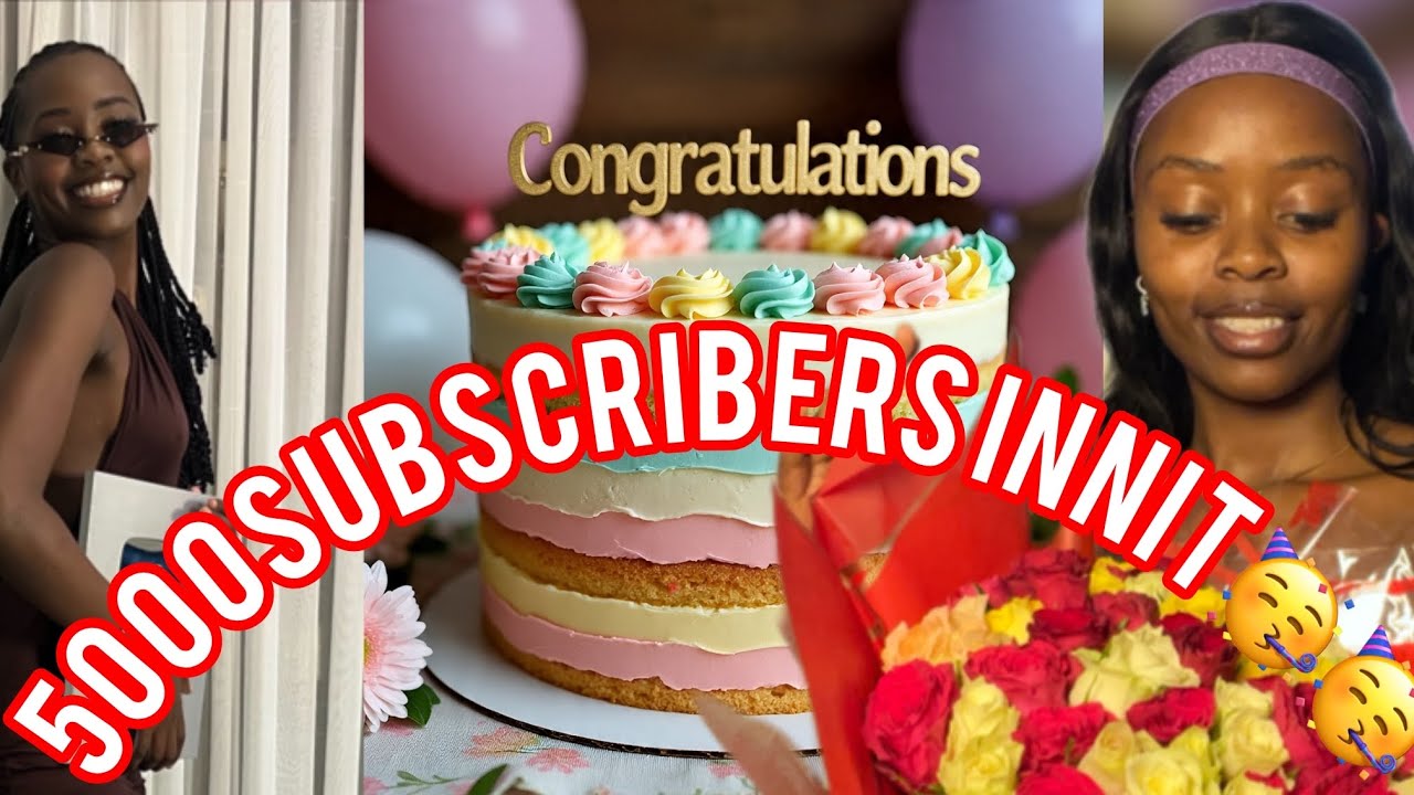 CONGRATULATIONS TO ME FOR HITTING 5k subscribers 🥳🥳🥳🥳‼️‼️‼️