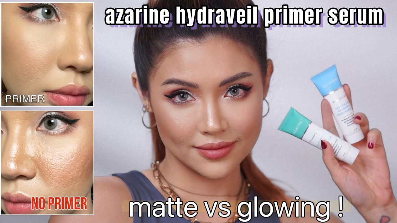 AZARINE HYDRAVEIL PRIMER SERUM #VIRAL ! PRIMER LOKAL TERBAIK 2022 ?