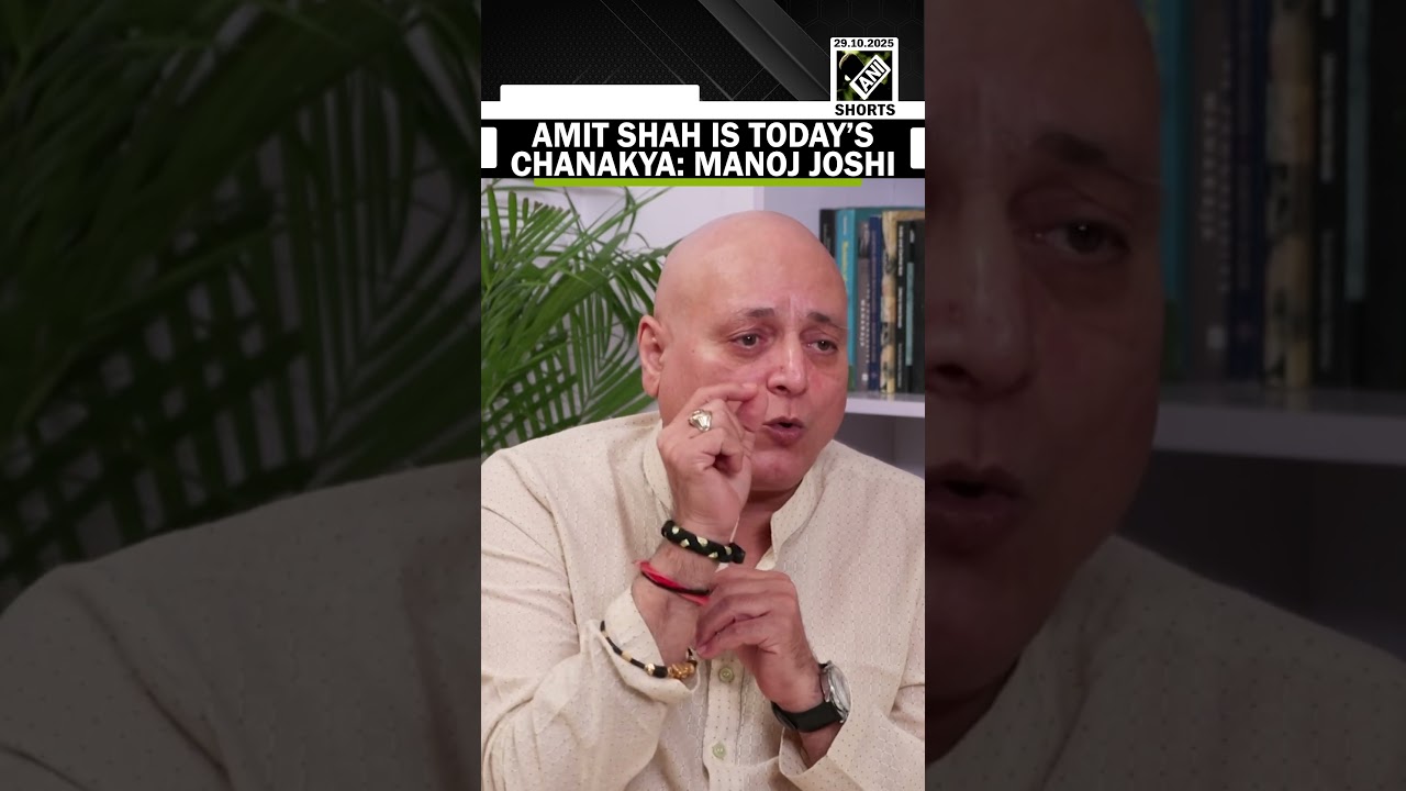 Манодж Джоши называет Амита Шаха Чанакьей индийской политики сегодняшнего дня, отдавая ему должно...