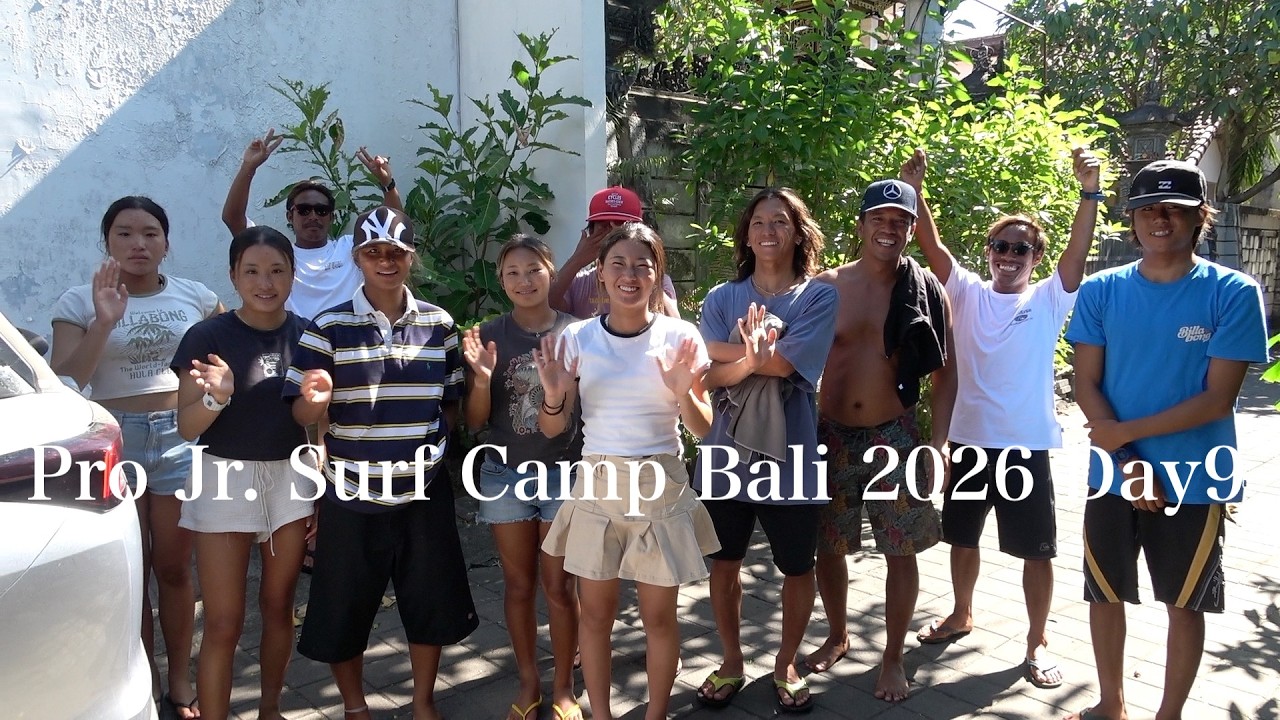 Pro Jr. Surf Camp Bali 2026 Day9