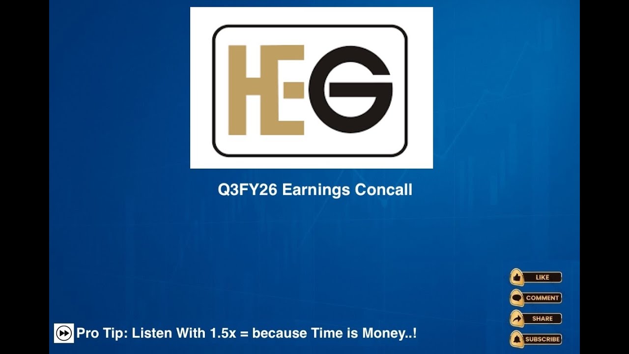 HEG Ltd Q3FY26 Earnings Concall