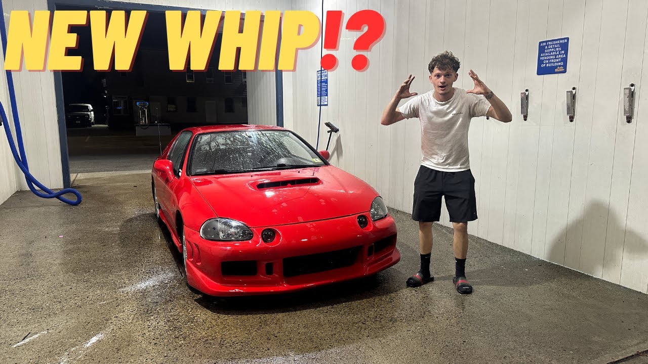 We bought this insanely clean Del Sol!!