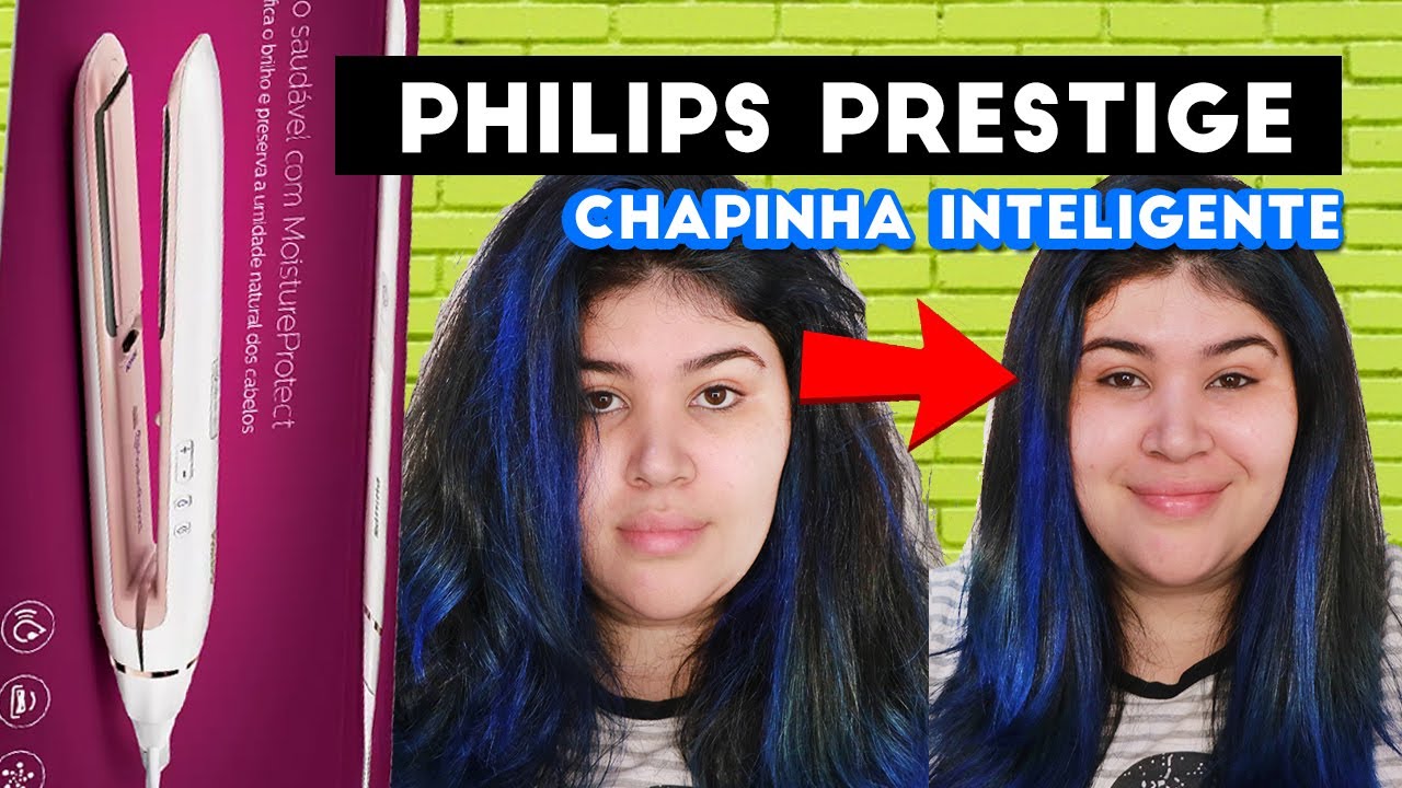 ⚙️Resenha chapinha PHILIPS PRESTIGE: CHAPINHA INTELIGENTE [Philips MoistureProtect]
