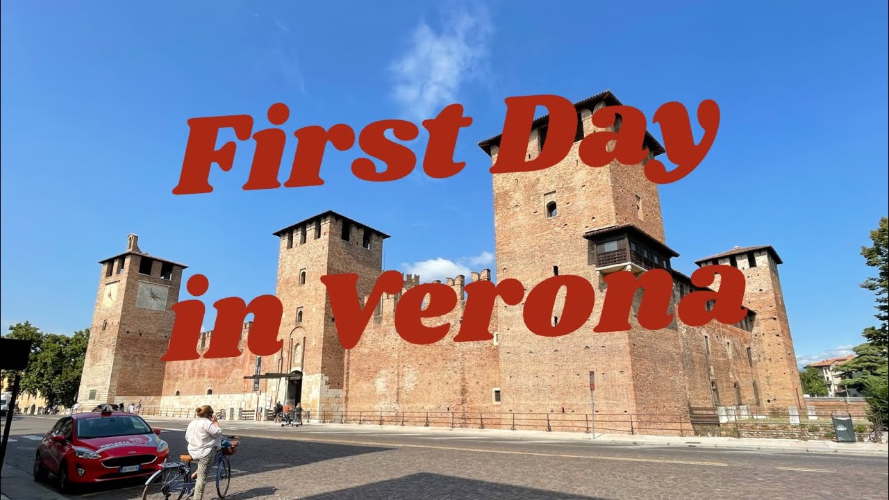 First Day in #VERONA //#CASTELVECCHIO // #PONTE SCALIGERO // #ADIGE RIVER