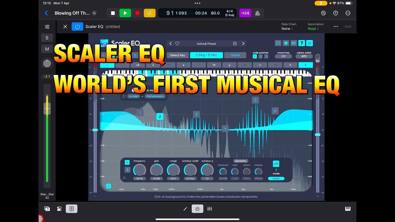 Scaler EQ — первый в мире музыкальный эквалайзер — настройка и начало работы — руководство для ве...