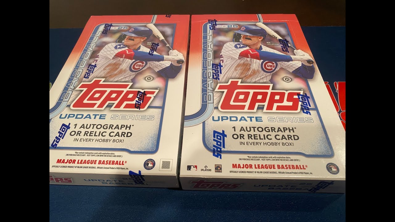 Baseball Break 338! 2 Hobby Boxes of 2025 Update Series!!