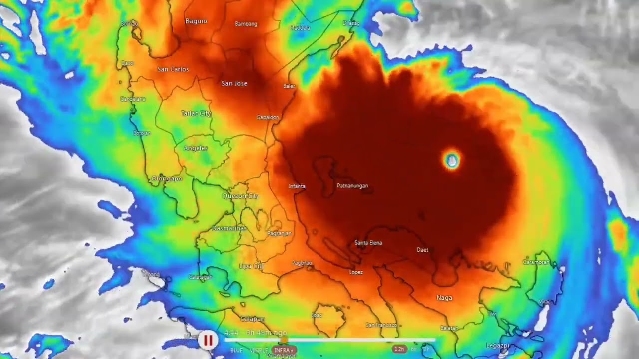 TYPHOON KARDING! THE EYE OF TYPHOON! PHILIPPINES 2022 SUPER TYPHOON KARDING!