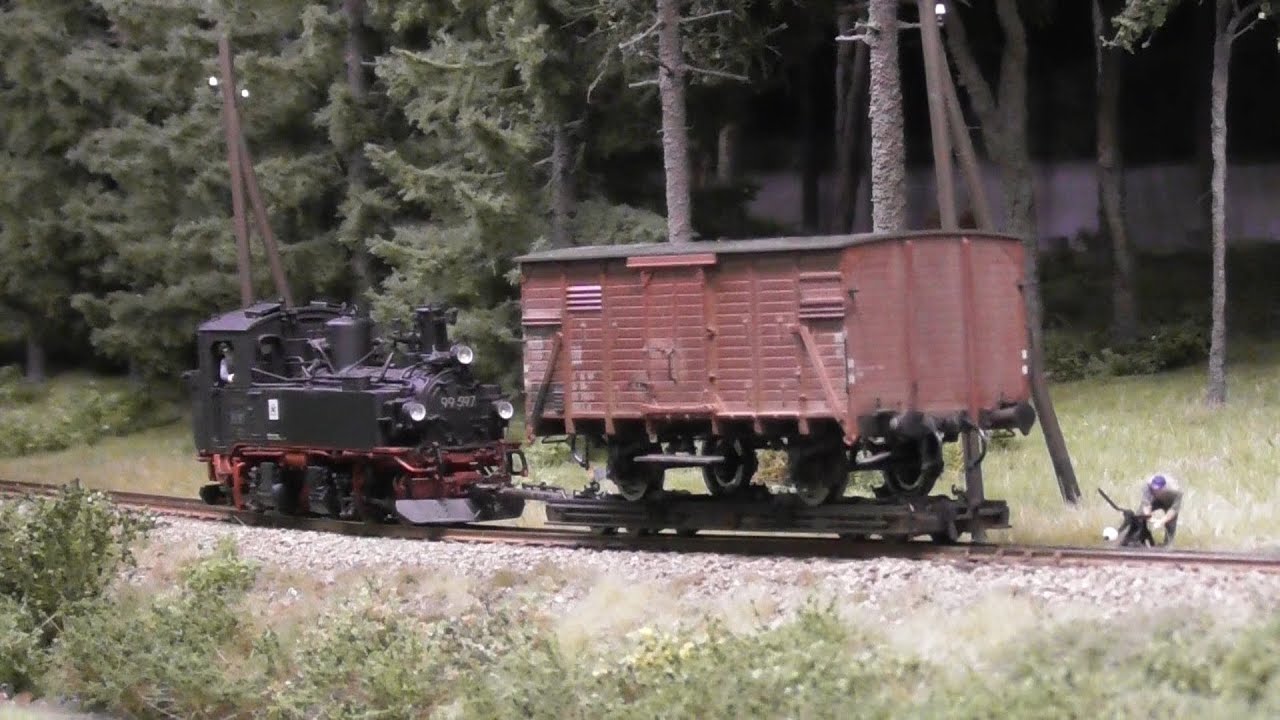 Modelspoor H0e Anschluss Wolf
