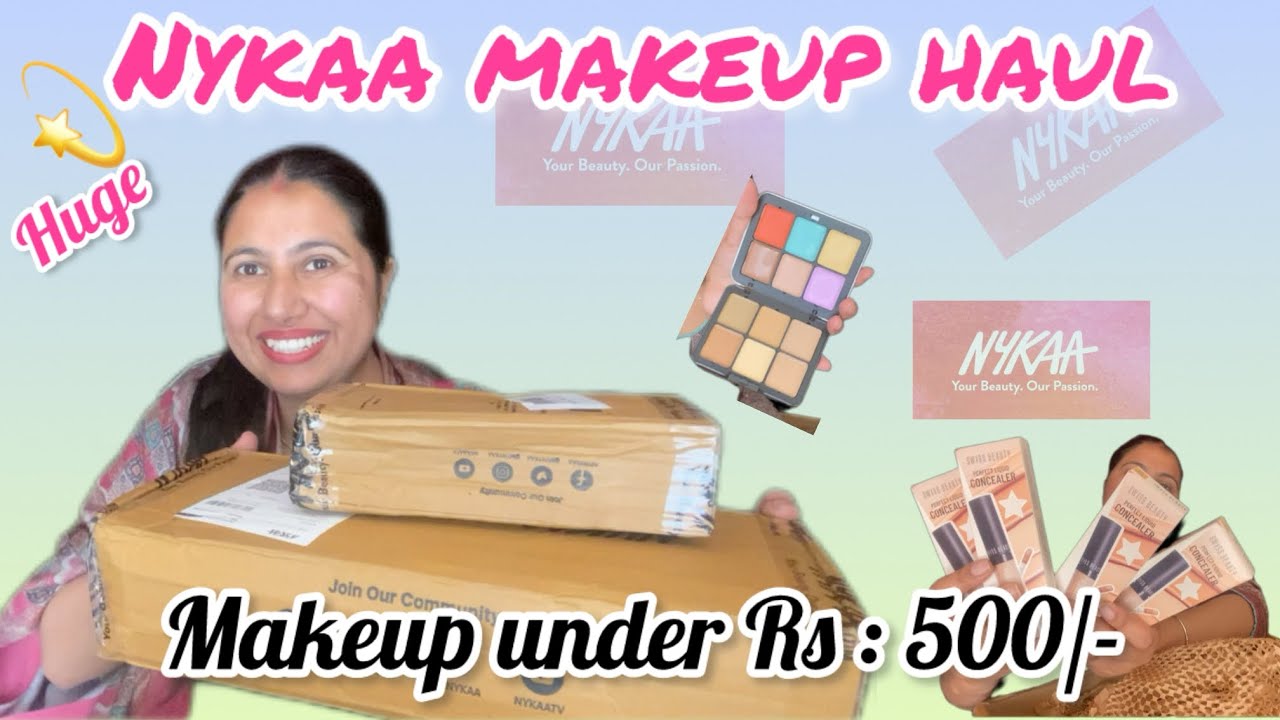 Nykaa Haul 💗 | Makeup Worth ₹6000/- | 17 Makeup Products Honest review | Arshz World | 2026