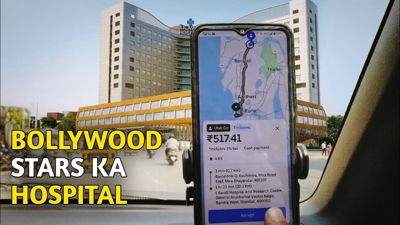 Aaj Mai Pahunch Gya Bollywood Stars Ke Hospital Par  || Mumbai Ola Uber And Rapido Vlog
