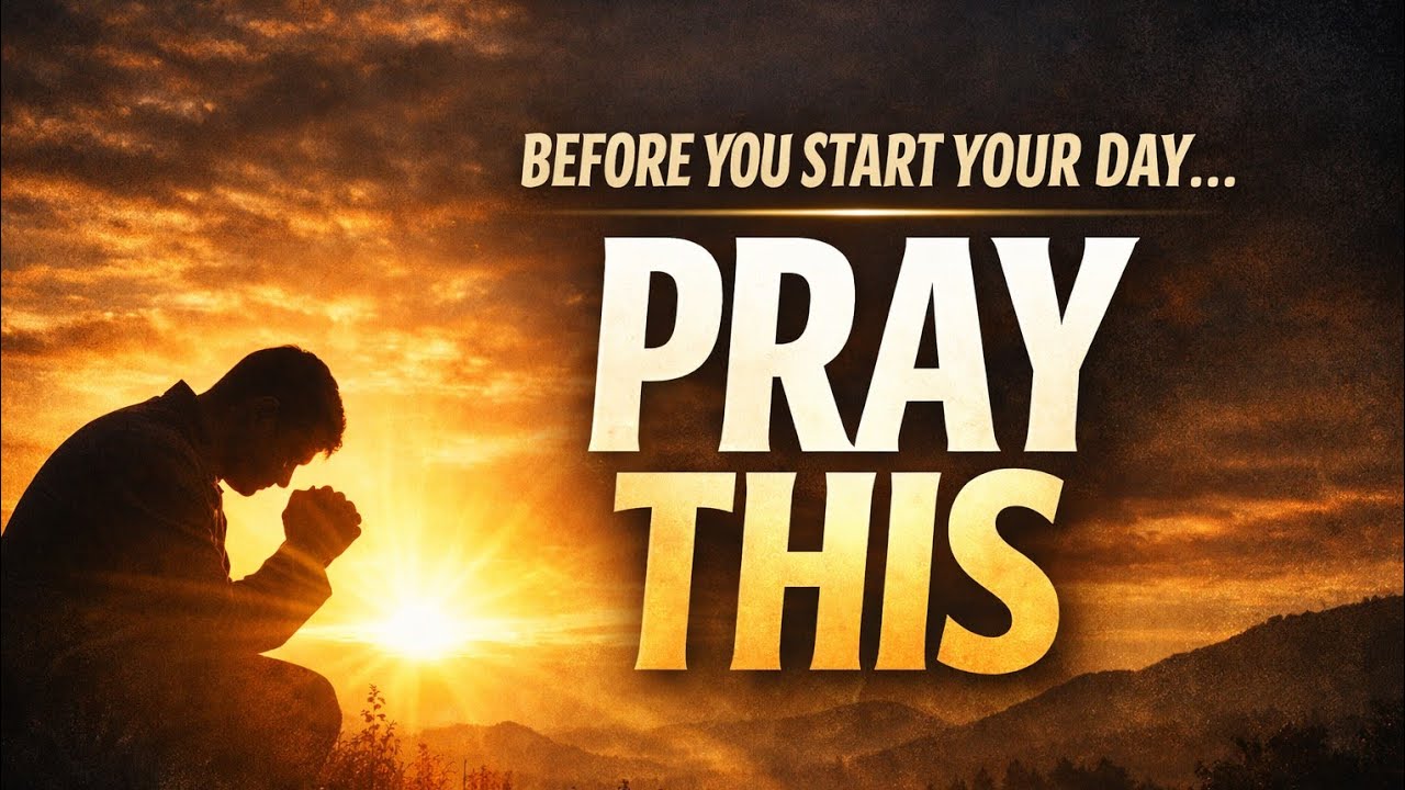 Start Your Day With This Prayer — God Is Going Before You Today #dailyprayer  #morningprayer 