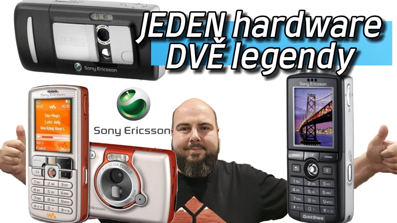 Retro recenze Sony Ericsson K750i a W800i - jeden hardware, dvě legendy