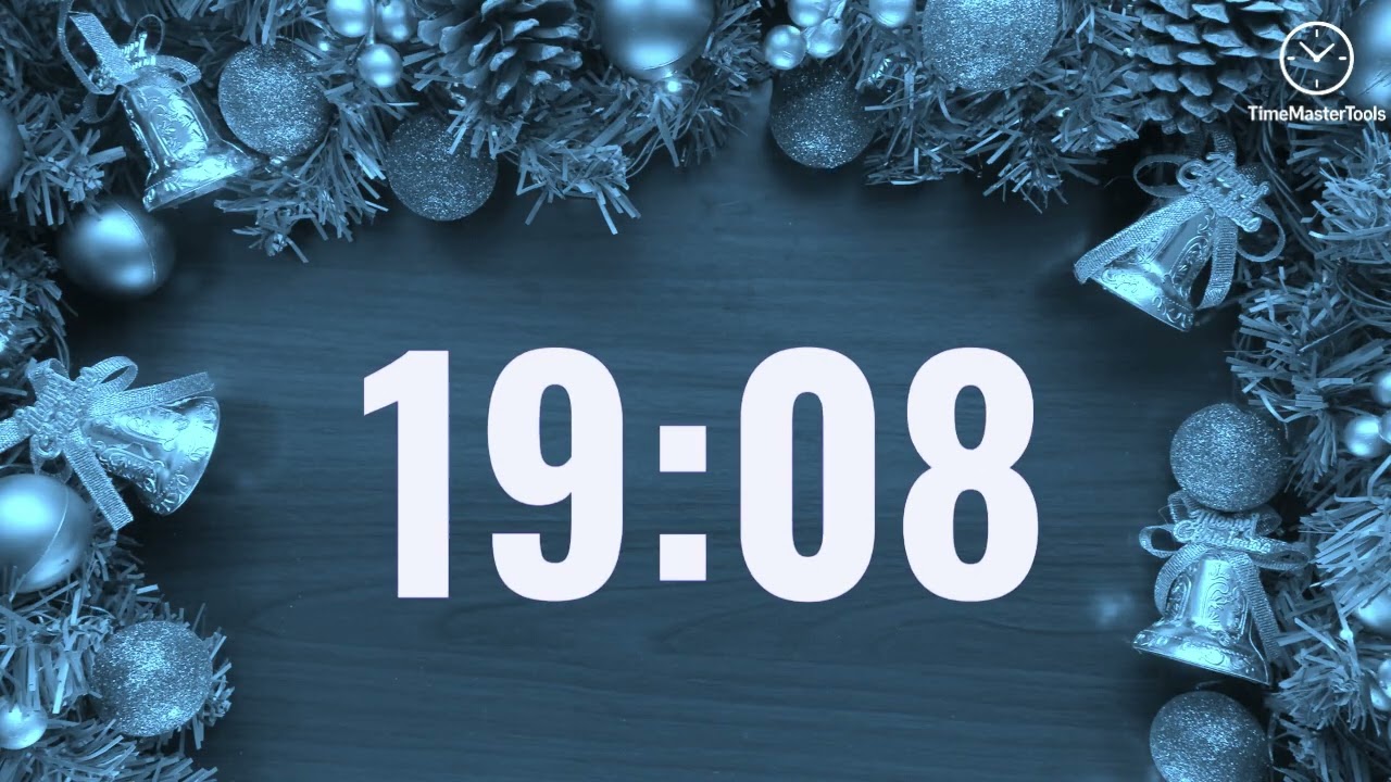30-Minute Silent Christmas Decoration Bulb Blinking Timer