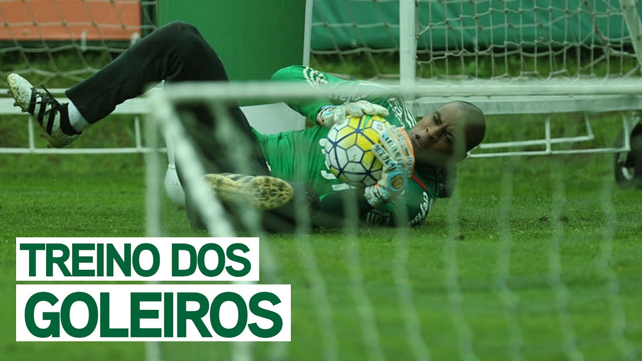 Um dia de treino com os goleiros do Palmeiras
